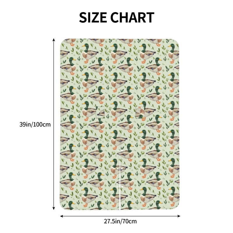 Muishi Cute Mallard Duck Baby Car Seat Canopy Nursing Cover for Newborn Car Seat Breastfeeding Covers Blanket Newborn Shower Gift - Image 5
