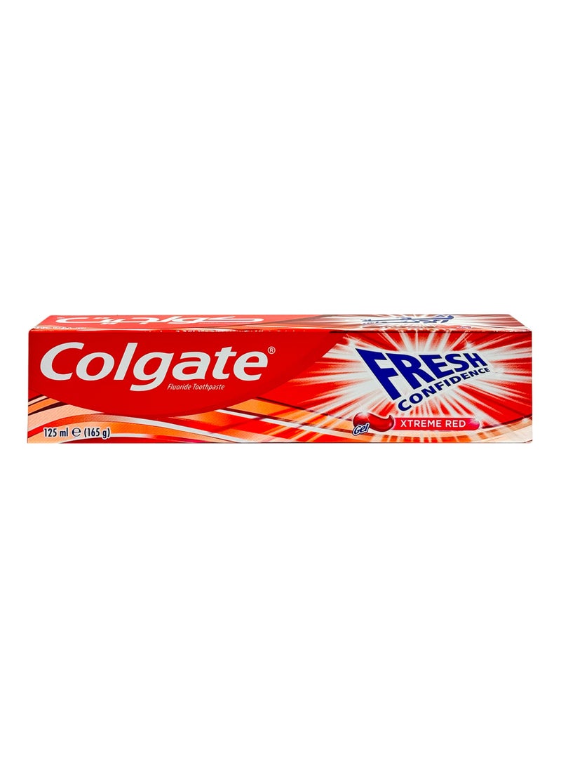 Colgate Fresh Confidence Red Toothpaste Gel, 125 ml