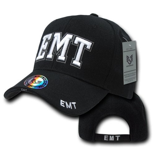 Rapid Dominance Rapiddominance EMT Deluxe Law Enforcement Cap Black - Image 3