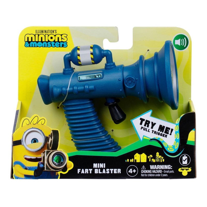Minions & Monsters Mini Fart Blaster (Blue) - Image 1