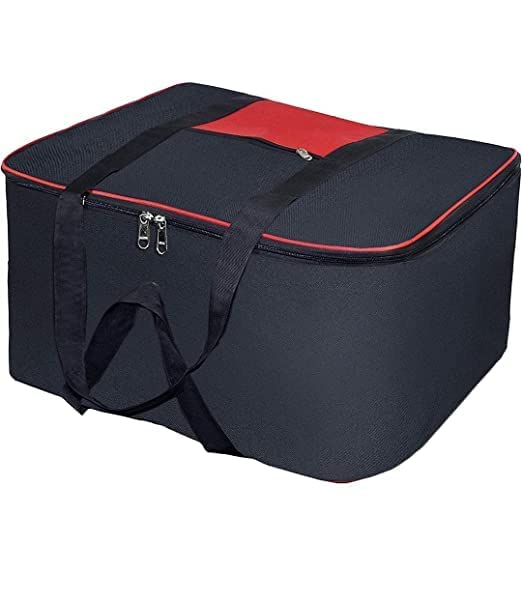 Newerabysanchi 1 Pack Nylon Big Underbed Moisture Proof Storage Bag54 x 46 x 28 cm Black Rectangular  - Image 1