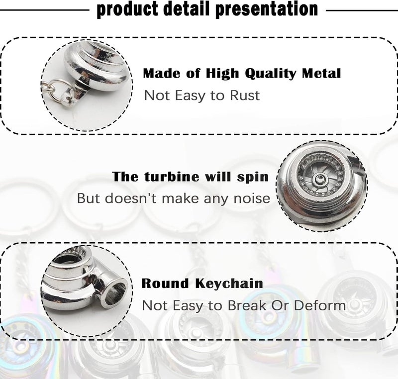 TEMI Turbocharger Keychain - Image 4