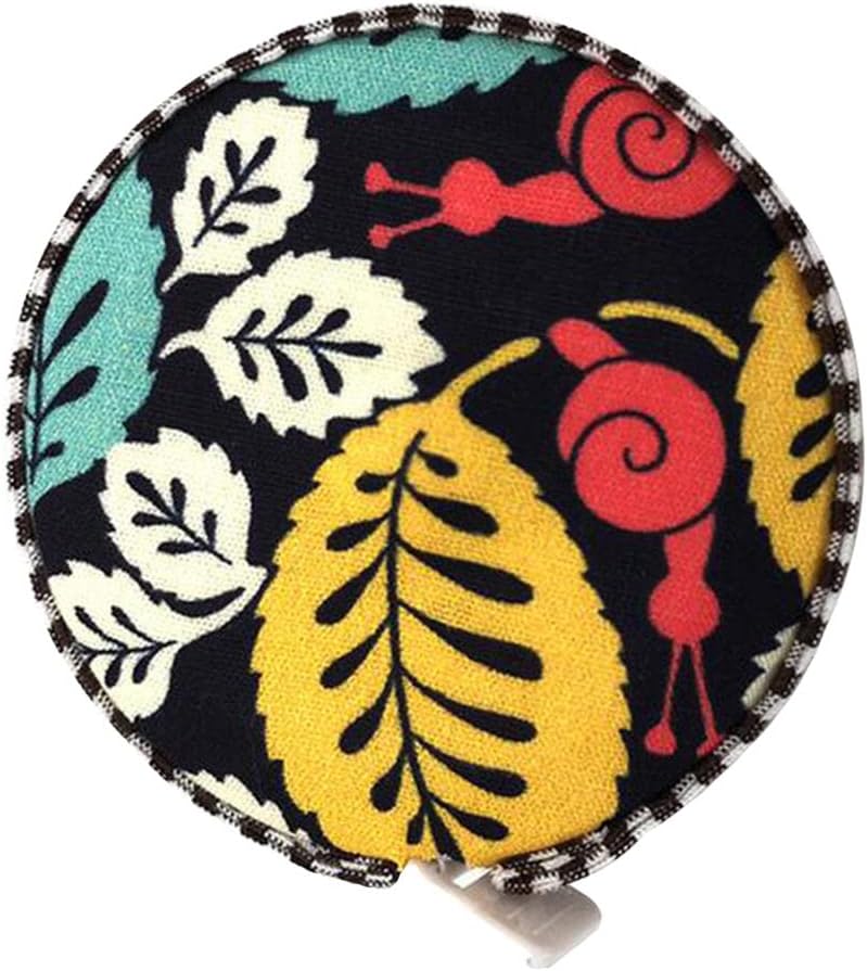 klarako Sewing Tape Measure Measuring Body Fabric Wrap Retractable Soft Measure Tape for Tailoring, Designers, Craftsmen, Anthropometry, Clothing Measurement - Leaf - Image 2