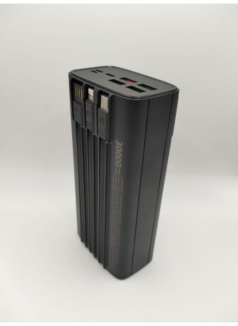 Wulf WULF ESSENTIALS POWER BANK - 30000mAh, 3-in-1 Fast Charging - Image 4