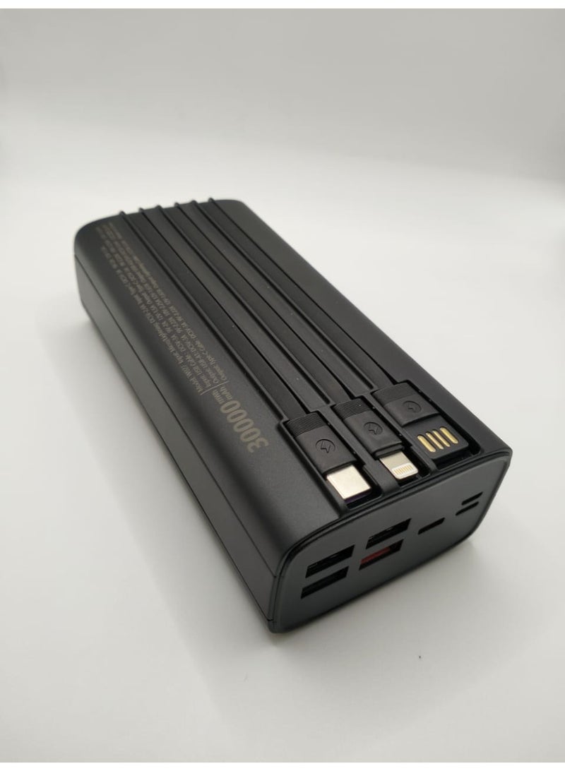 Wulf WULF ESSENTIALS POWER BANK - 30000mAh, 3-in-1 Fast Charging - Image 3