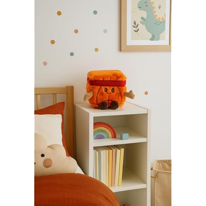 MGM Toy - Squarepal - Basketball - Anti-Stress Plush - 193619 - Memory Foam - Gadget - Gift - Sports - Rehabilitation - Anxiety - Sensory Toy - From 2 Years - Image 5