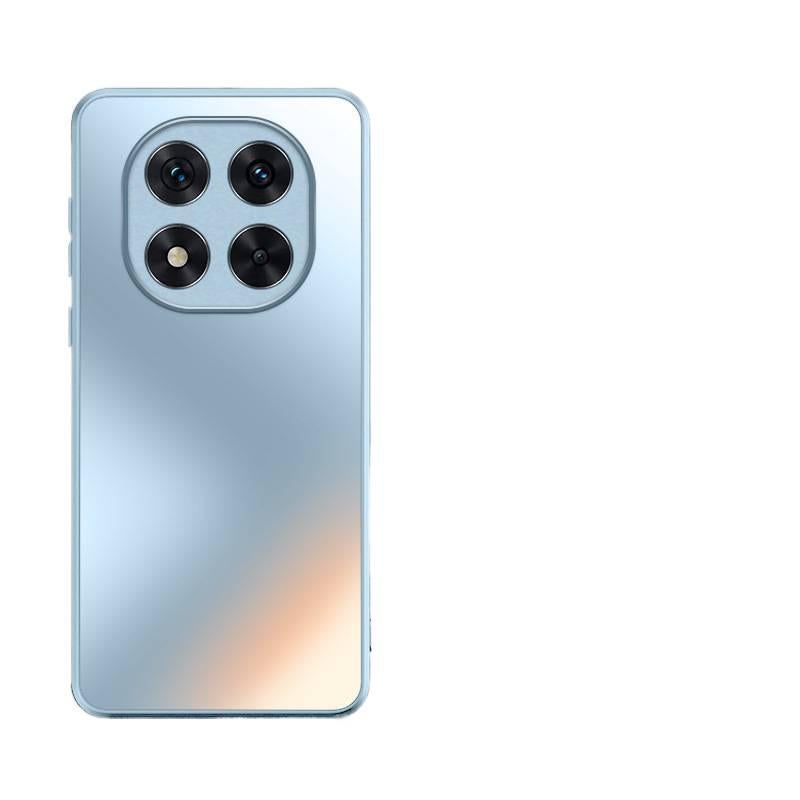 BB غطاء واقي بTPU+PC لـ Redmi Note 13 Pro مع حماية من السقوط ومقاوم للبصمات مع مقاوم للصدمات مع تغطية كاملة مع لمسة نهائية غير لامعة AG باللون أزرق من مادة TPU باللون الأزرق باللون ا. - Image 1