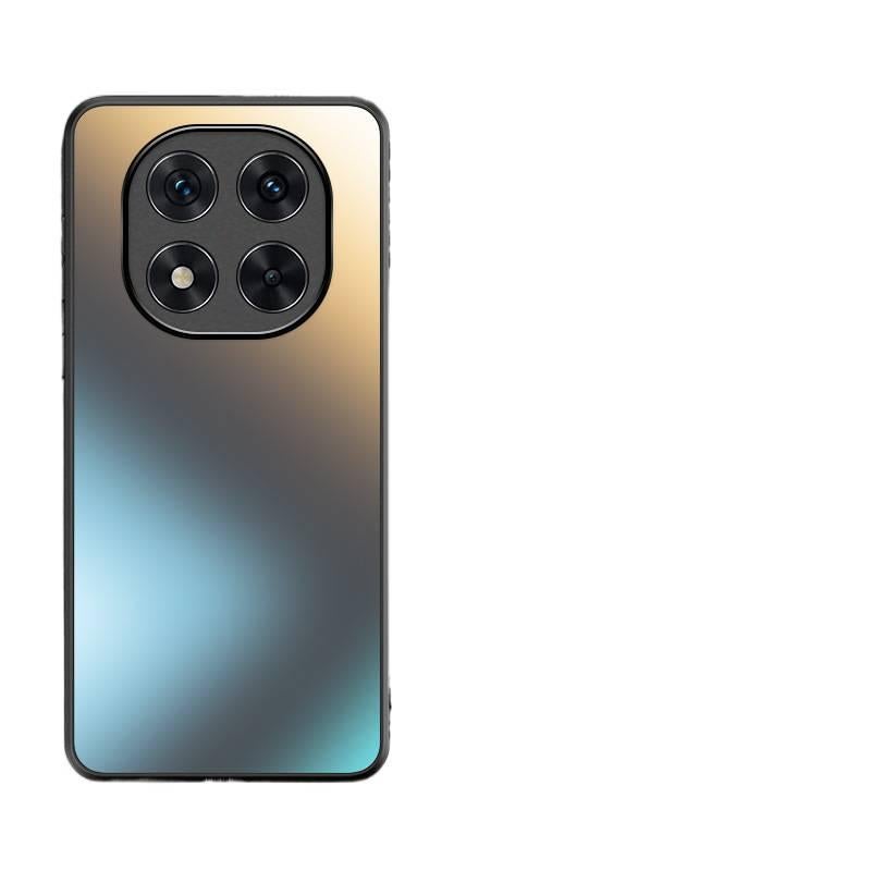 BB غطاء واقي بTPU+PC لـ Redmi Note 13 Pro مع حماية من السقوط ومقاوم للبصمات مع مقاوم للصدمات مع تغطية كاملة مع لمسة نهائية غير لامعة AG باللون أزرق من مادة TPU باللون الأزرق باللون ا. - Image 2