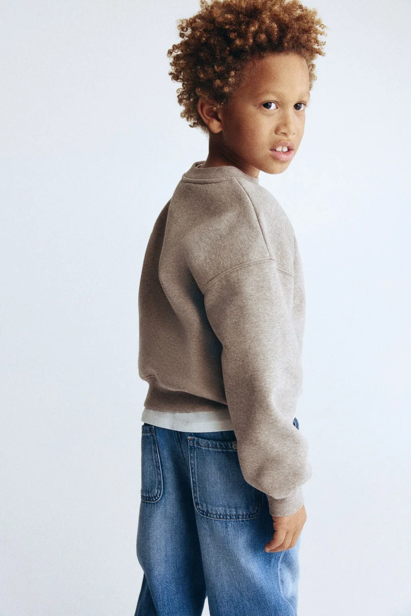 H&M Cotton denim joggers