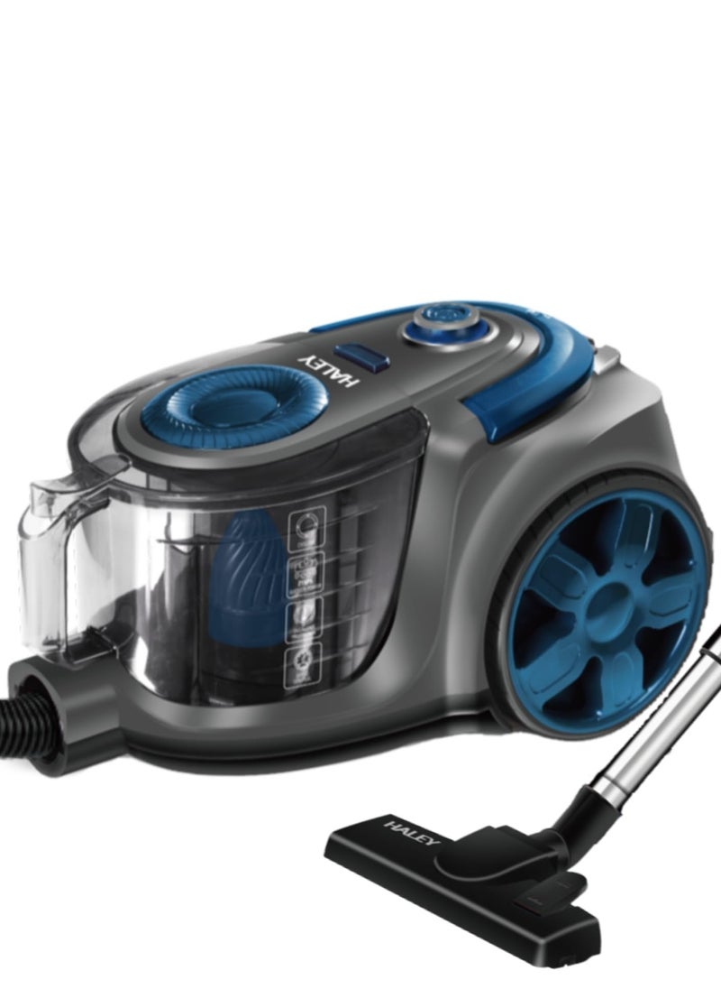 Haley HALEY 4-5L Big Vacuum Cleaner, 3000W Powerful Performance, Bagless Vacuum Cleaner,2 Year Warranty,HY-9917 (4.5L-Blue)  - Image 1
