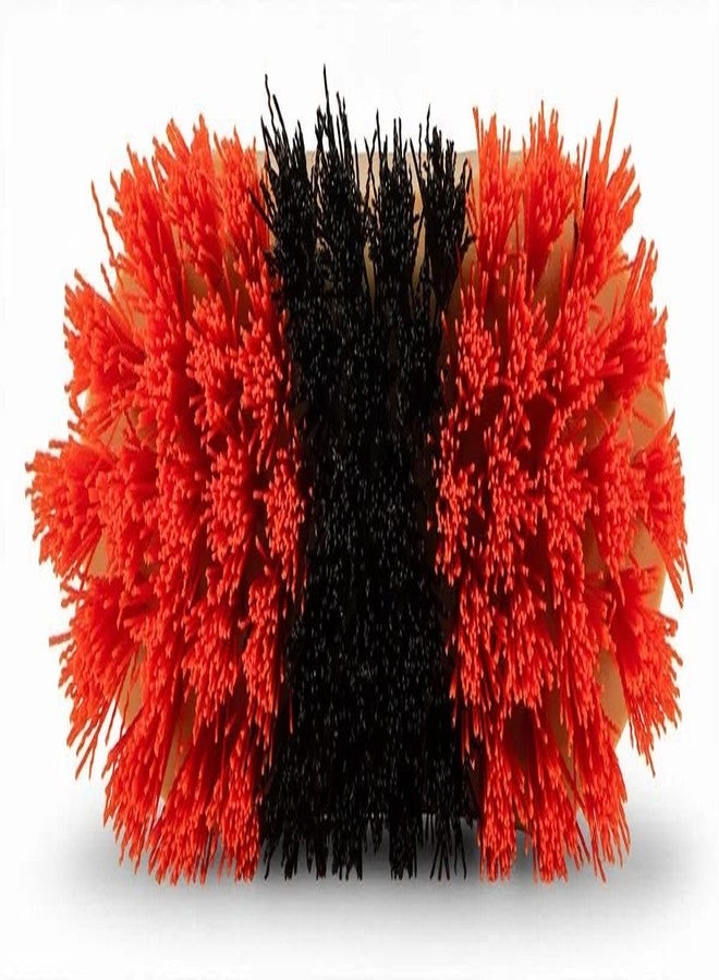Decker "Wild Things" Horse Grooming Brushes | Orange/Black/Orange - Image 4