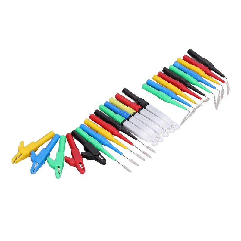 Aramox Highly Practical Banana Plug Test Leads Kit Good Conductivity 90° 135° 180° Back Probes - for Car Diagnostics Testing - Image 5
