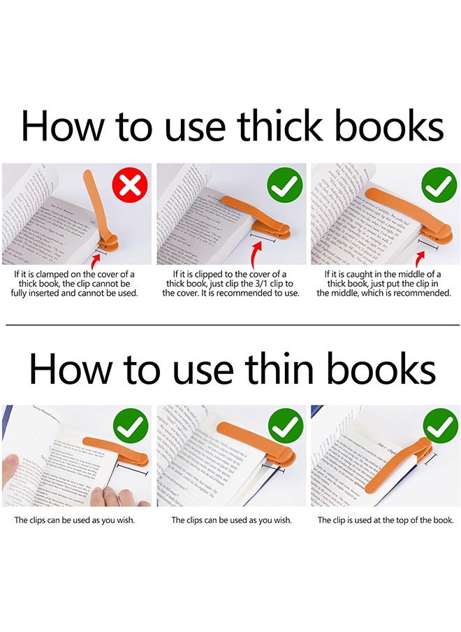 Ant 3Pcs Smart Bookmark, Silicone Book Mark, Book Accessories for Reading Lovers, Follow page bookmark, Automatic recording page reading tool  - Image 4