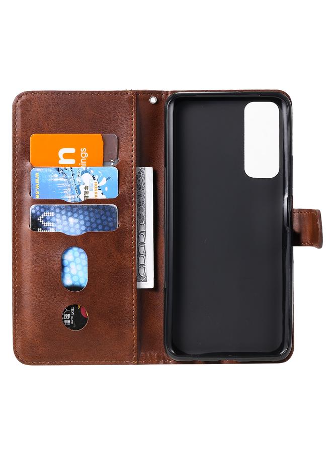S-TOP Case For Huawei P Smart 2021 / Y7a / Honor 10X Lite Fashion Calf Texture Zipper Horizontal Flip Leather Case with Holder & Card Slots & Wallet - Image 4