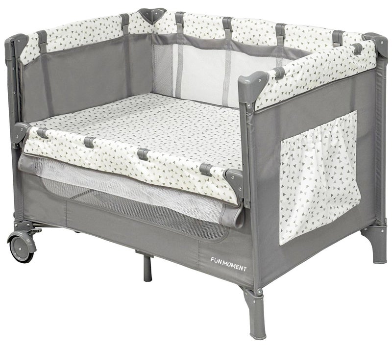 FUN MOMENT Baby Cot And Folding Bed - Image 1