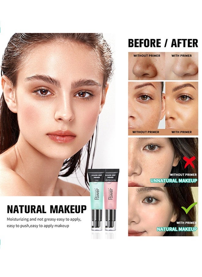 ibcccndc Power Grip Primer Gel Based and Hydrating Face Primer Makeup for Smoothing Skin and Gripping Makeup long lasting Pore Blurring Smooth and Brighten Skin Makeup Primer 24ml  - Image 3
