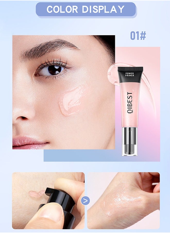 ibcccndc Power Grip Primer Gel Based and Hydrating Face Primer Makeup for Smoothing Skin and Gripping Makeup long lasting Pore Blurring Smooth and Brighten Skin Makeup Primer 24ml  - Image 5