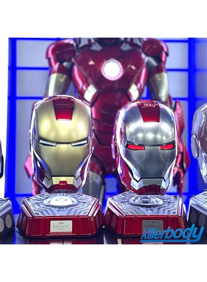 Killerbody 1:1 Collectible Speaker Iron Men MK7 Wearable Helmet  - Image 5