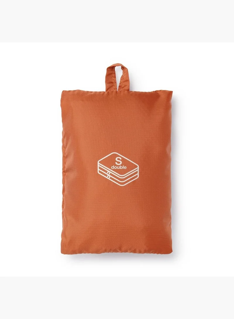 MUJI Polyester Gusset Case, W 20 x D 26 x H 10 cm, Double Type S