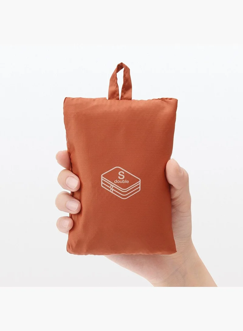 MUJI Polyester Gusset Case, W 20 x D 26 x H 10 cm, Double Type S