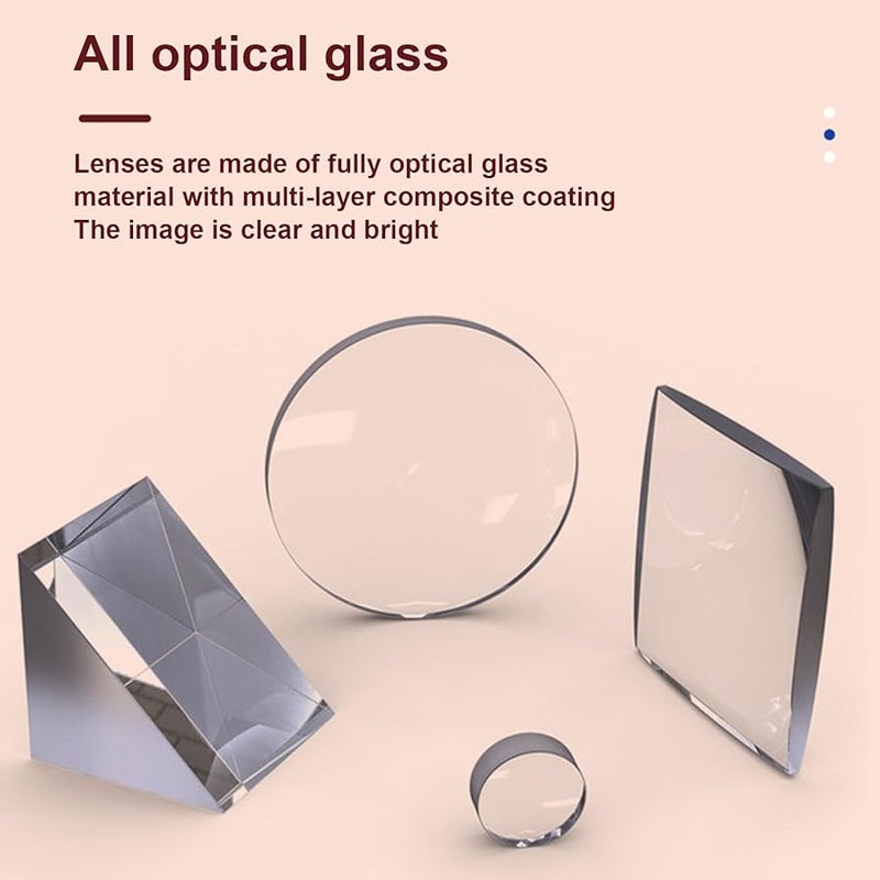 100x22 Automatic Fixed Focus High Power HD Compact Binoculars for Bird Watching Stargazing Travel - Image 3