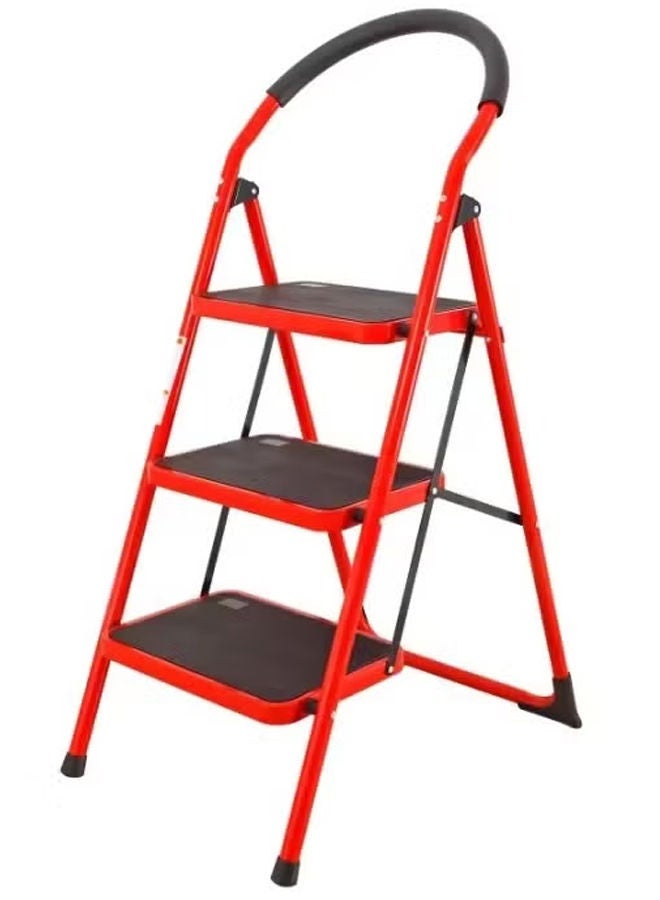 سلم فولاذي قابل للطي بثلاث خطوات