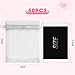 ANZNKU 50 Pack White Organza Bags 8x12 inch Mesh Gift Bags Drawstring Large Gift Pouches for Jewelry Candy Wedding Party Favor Valentines Gifts - Image 4