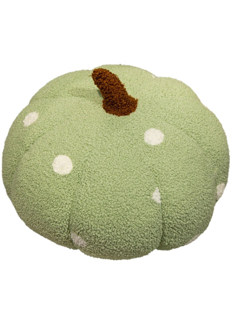 28 CM Creativity Cute Pumpkin Shape Plush Toy Soft Stuffed Cartoon Doll For Girls And Boys All Ages Gift（Green） - Image 1