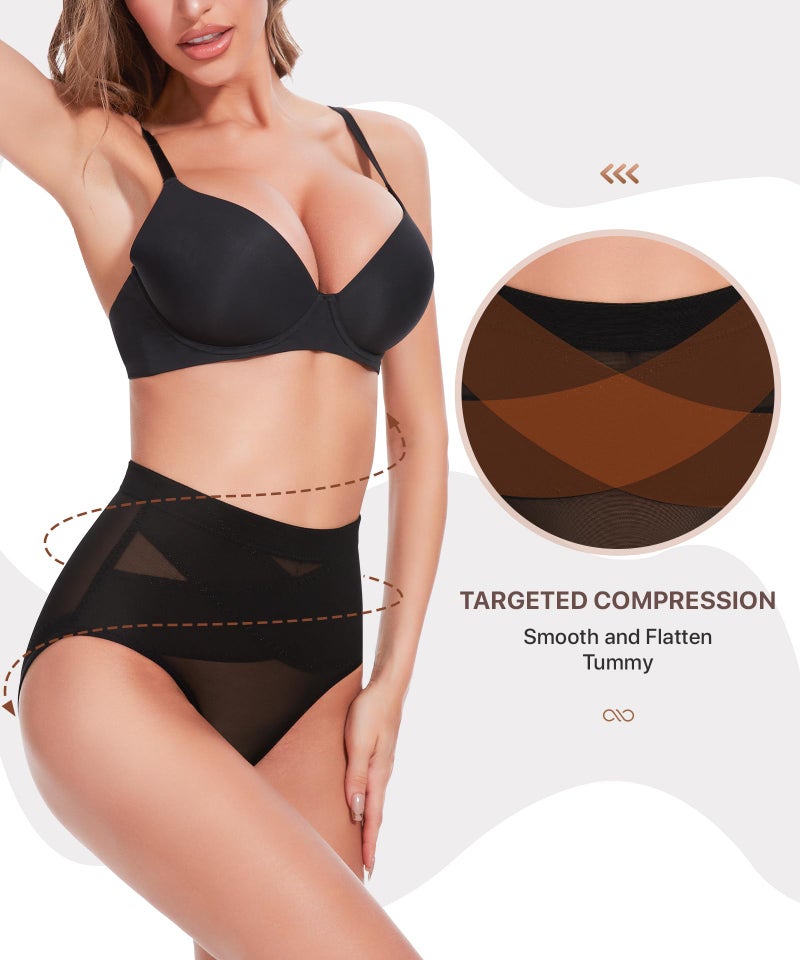 GYDEK Shapewear Tummy Control Panties-Lower Body Shaping Briefs Compression Underwear Low Rise Shapewear Girdle Panty for Women - Image 3
