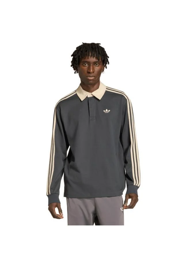 3-STRIPES RUGBY LONGSLEEVE POLO