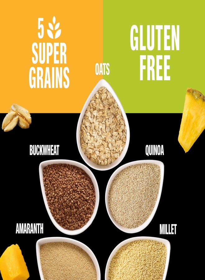 KIND Healthy Grains Energy Bars, Pineapple Mango, Gluten Free, Healthy Snacks, 20g Whole Grains, 40 Count - Image 5
