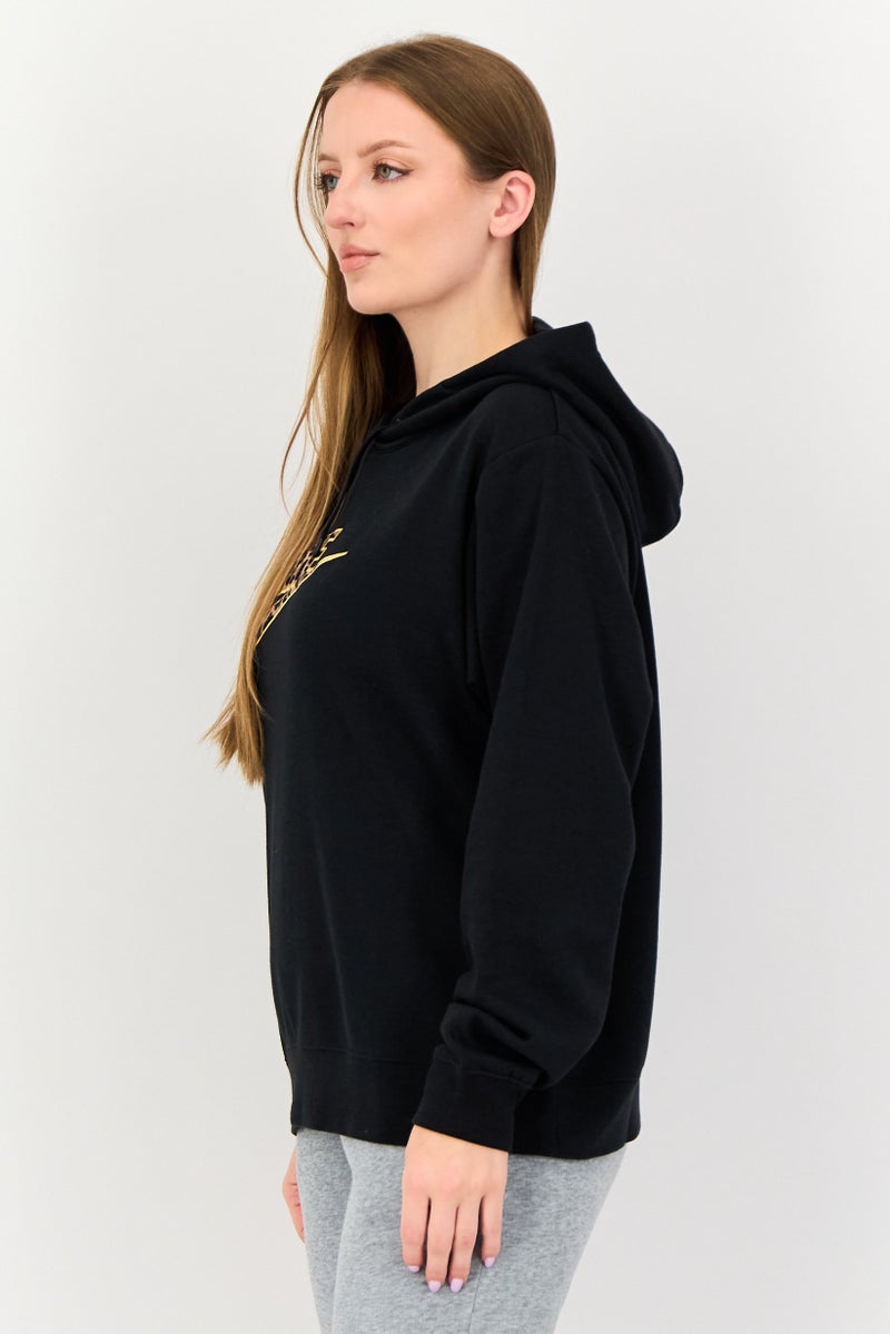 Nike Women Sportswear Fit Long Sleeve Outdoor Hoodie, Black - Image 4