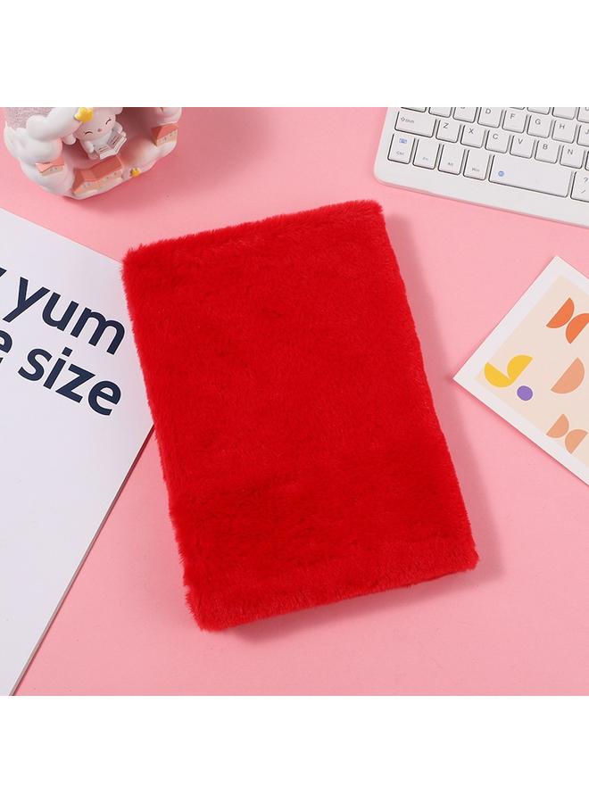 Bluejw New Cartoon Plush Snowman Notebook Children's Handmade DIY Hand Ledger Christmas Gift Notepad Wholesale - Image 4