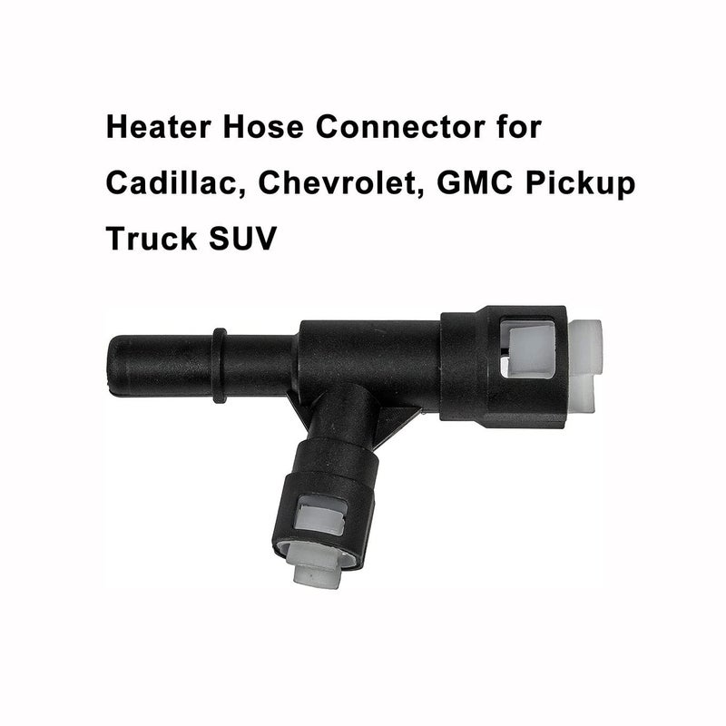 koxuyim koxuyim HVAC Heater Hose Connector fit for-Chevrolet Truck SUV New, Coolant Connector Compatible with Select Cadillac/GMC Models  - Image 2