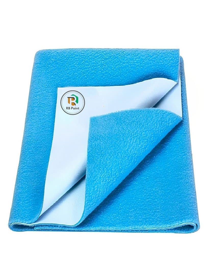 RB POINT Fine Quality Bed Mattress for Urine 100 made of cotton skin friendly material skin fine fabric washable fabric Large size 140cm x 100 cm for Childrens  - Image 1