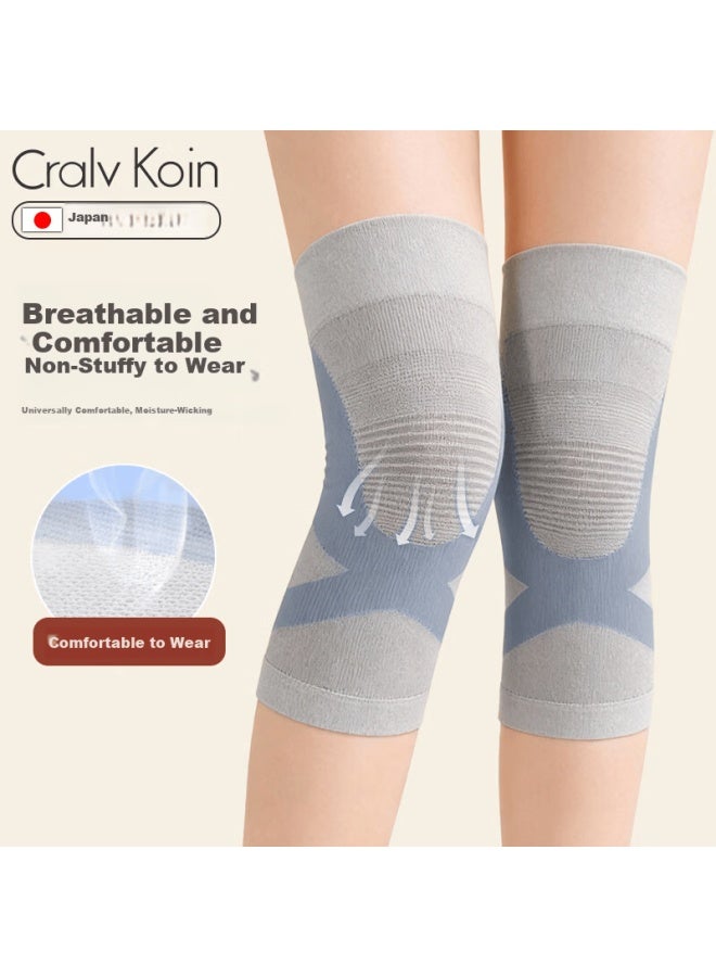 Cralvkoin Medical Silk Knee Brace Warm Knee Support For Old Cold Legs Men And Women Meniscus Injury Arthritis Sports Knee Protector - Image 3
