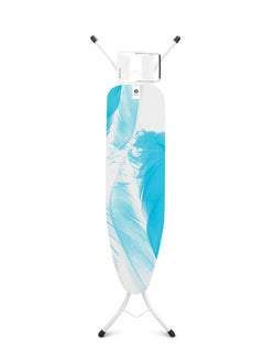 brabantia طاولة كي برابانتيا A، 110x30 سم، حامل مكواة بخارية - ريش  - Image 1