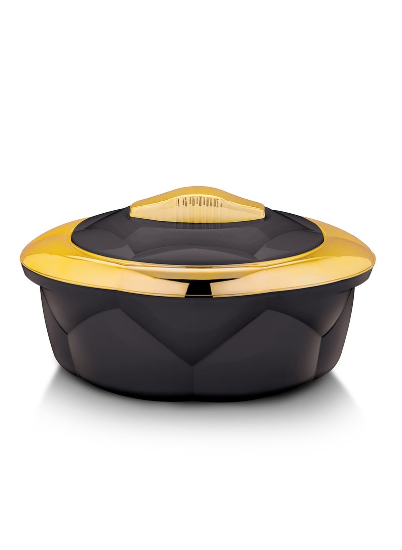 AXIS - Allure 3pcs Casserole Set Stainless Steel Inner Casing Black Color - 1.2L,2.2L,3.2L - Image 1