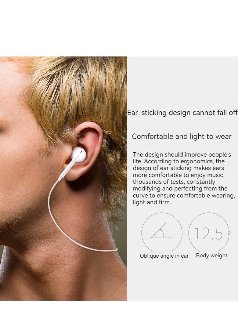 Generic Wireless Sports Bluetooth Headphones In-ear Neck Hanging Extra Long Standby Black  - Image 5