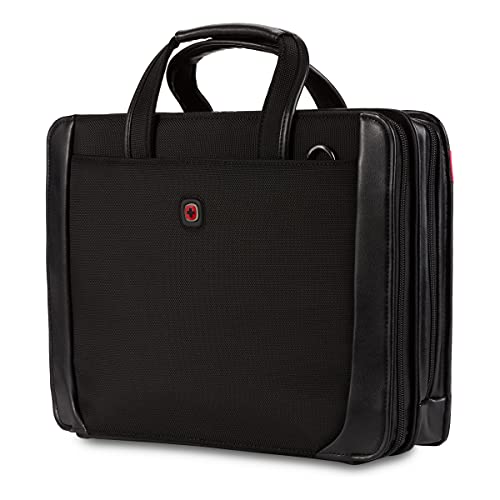 Wenger Luggage Proxy Zippered Laptop Presentation Padfolio Black 14inch 601675 - Image 1