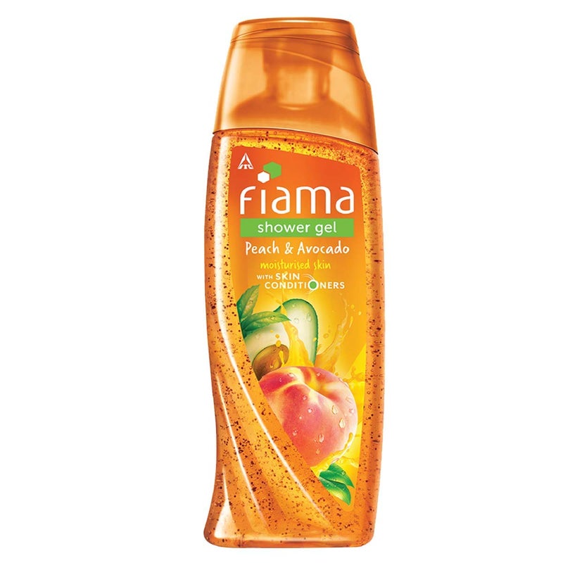Fiama جل استحمام فياما بنكهة الخوخ والأفوكادو جل استحمام فياما بنكهة الكشمش الأسود والتوت البري غسول الجسم مع مرطبات للبشرة لتوهج مشرق 250 مل عبوة من 2 - Image 5