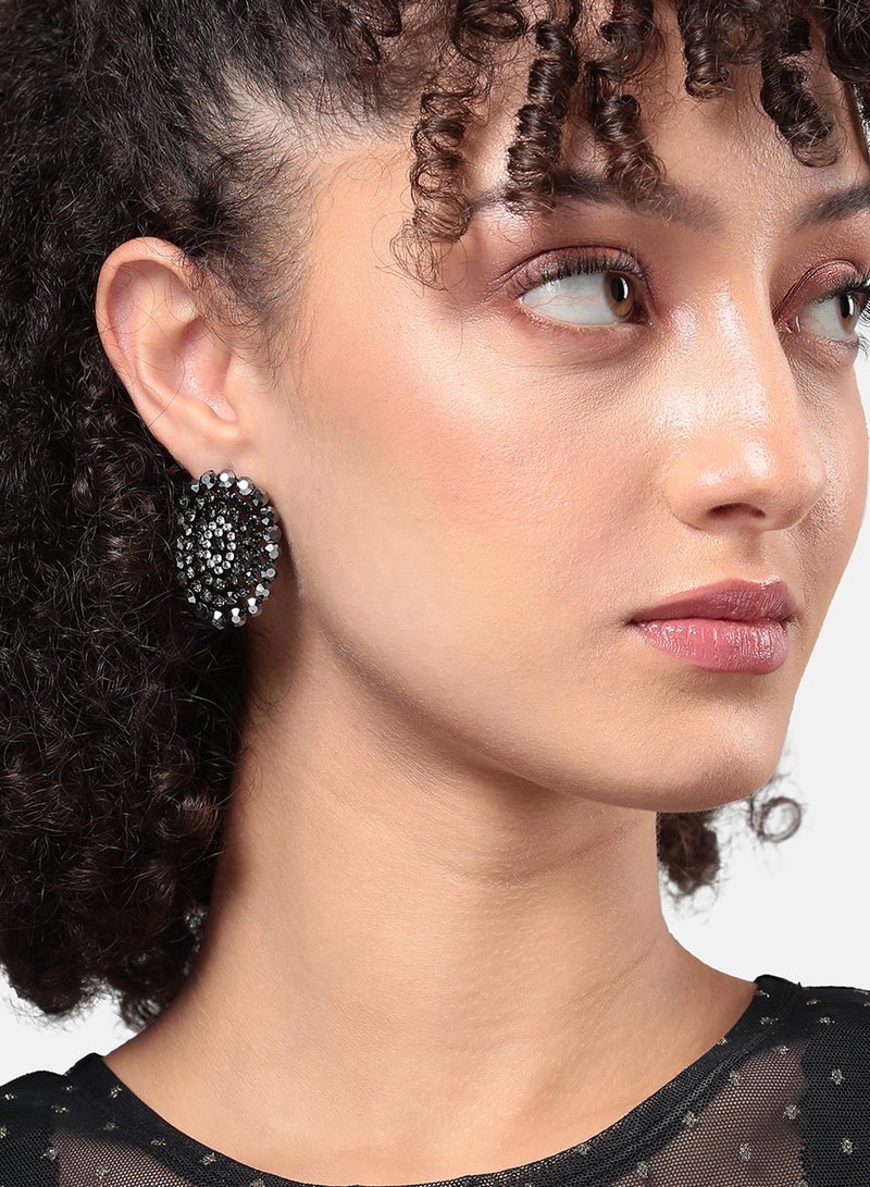Infinite Iris Artificial Stud Earring Jewellery