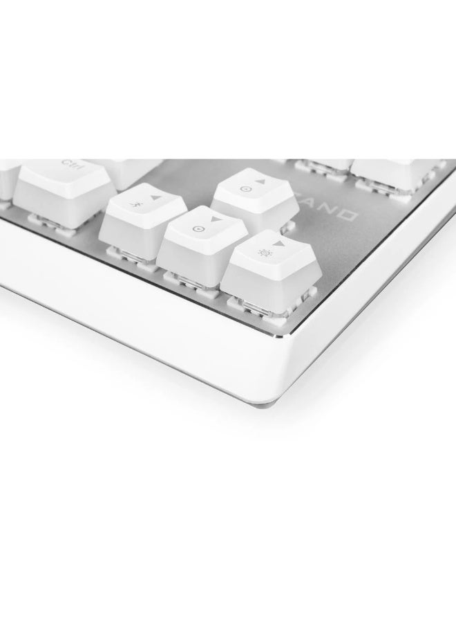 موديكوم لوحة مفاتيح VOLCANO LANPARTY RGB Pudding Edition - لون بني من Outemu - أغطية مفاتيح Double-Shot Pudding - هيكل من الألومنيوم - إضاءة خلفية RGB كاملة (16.7 مليون لون) - مفاتيح كاملة مضادة للظلال - Image 5