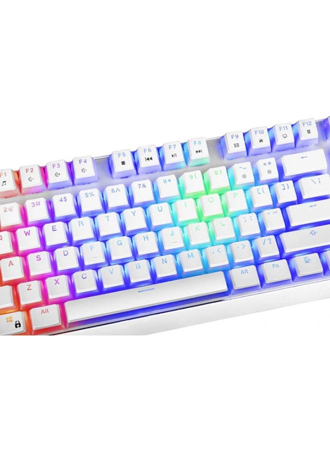 موديكوم لوحة مفاتيح VOLCANO LANPARTY RGB Pudding Edition - لون بني من Outemu - أغطية مفاتيح Double-Shot Pudding - هيكل من الألومنيوم - إضاءة خلفية RGB كاملة (16.7 مليون لون) - مفاتيح كاملة مضادة للظلال - Image 4