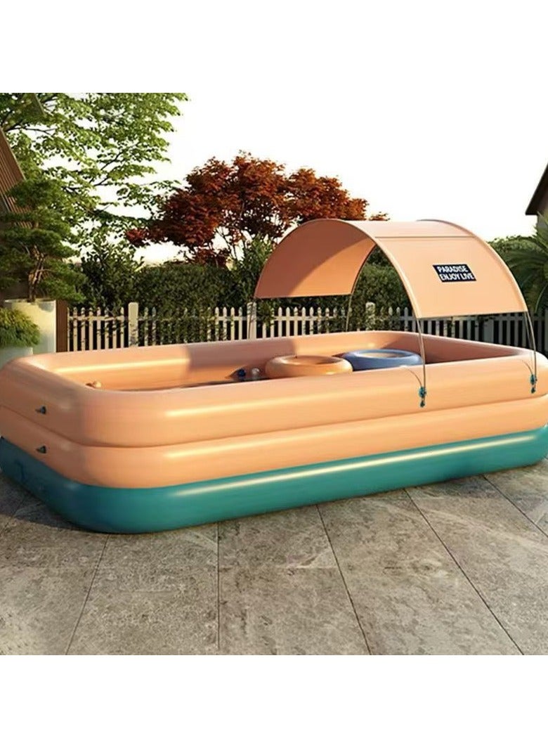 Large size inflatable PVC swimming pool - Image 3
