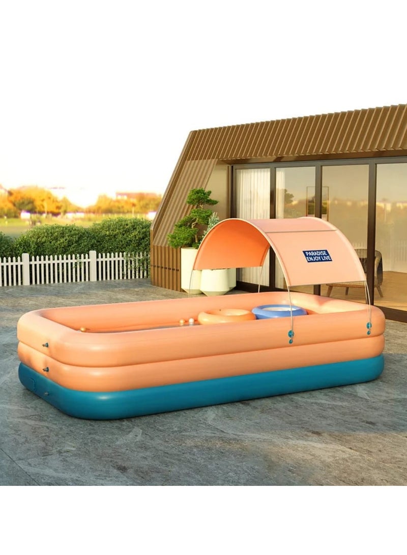 Large size inflatable PVC swimming pool - Image 2