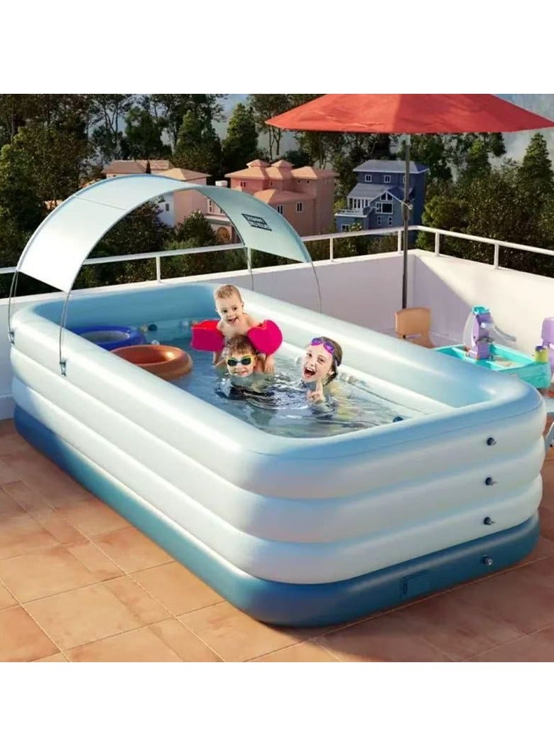 Large size inflatable PVC swimming pool - Image 5