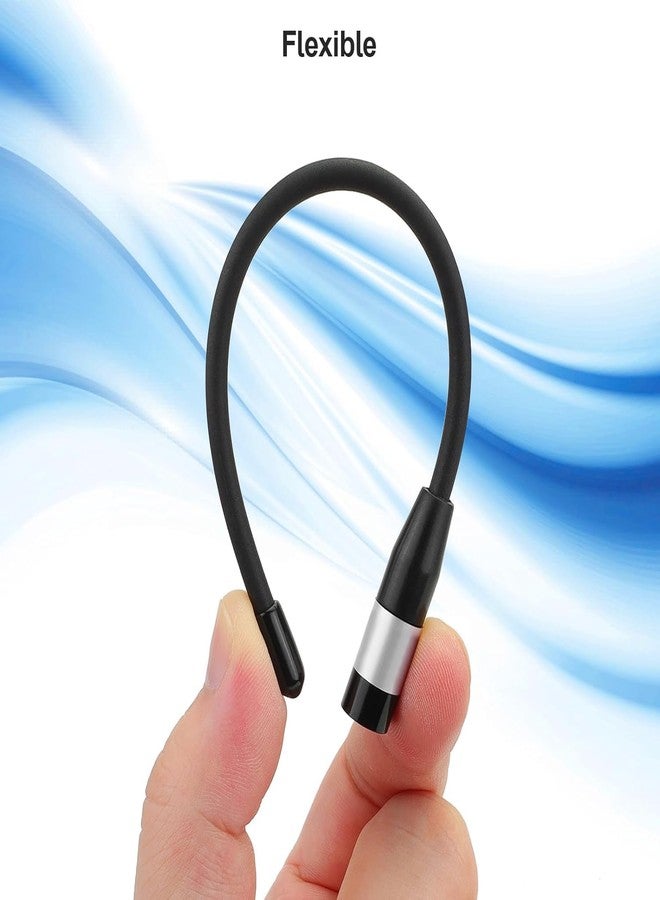 Meshnology 868MHz Antenna 10dBi Gain for Meshtastic LoRa Long Range Soft Whip Antenna, 17cm Omni SMA Male Black (1 Pack) - Image 3