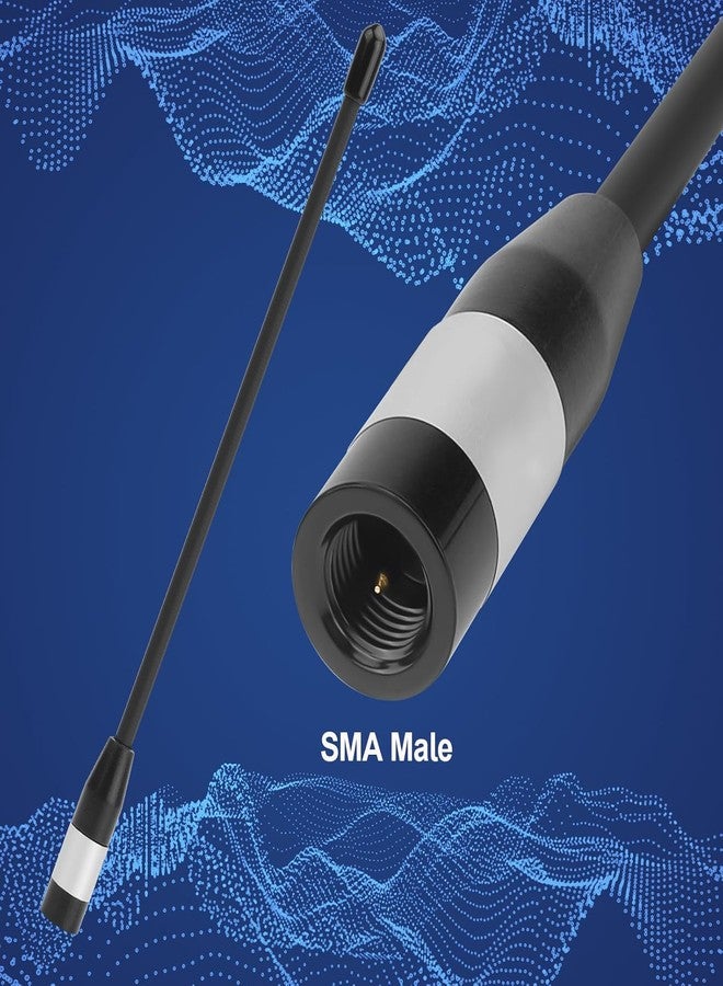 Meshnology 868MHz Antenna 10dBi Gain for Meshtastic LoRa Long Range Soft Whip Antenna, 17cm Omni SMA Male Black (1 Pack) - Image 5