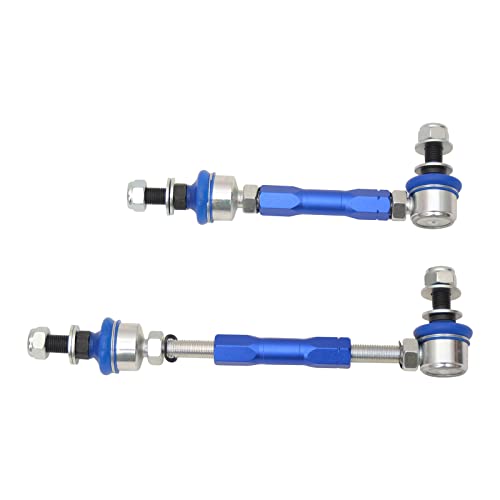 JS SUPER WORK Rear Adjustable Stabilizer Sway Bar Link Kit Fit for FJ CRUISER GSJ1 / LAND CRUISER PRADO 120 150,12mm Ball Joint Adjustable Suspension Kit - Image 2